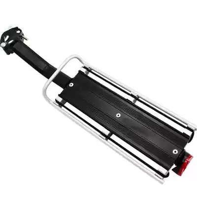 -New practical mountain bike rear seat tailstock aluminum alloy quick removal rear shelf bicycle accessories can carry people's luggage