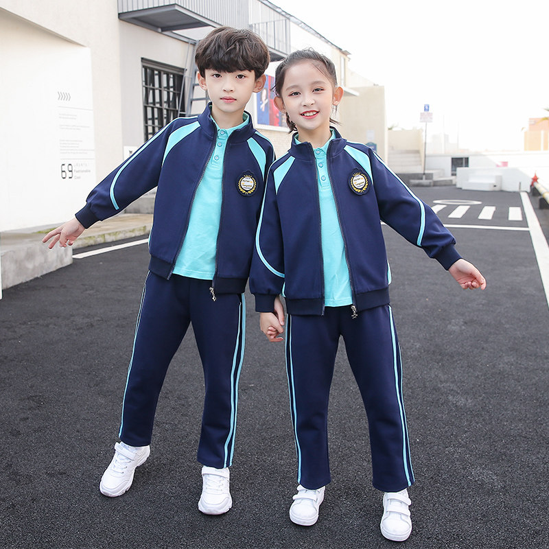 Kindergarten garden clothing spring and autumn school uniform English College College of Young Sports Clothing suit