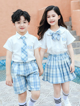 Yinglun Wind School Suit Summer Elementary School Childrens Class Clothes Kindergarten Garden Suit Children Jk Uniforms To Perform Photo Clothes