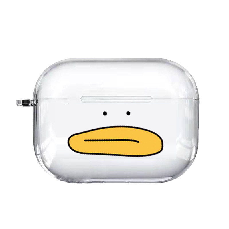 Suitable for Airpods protective sleeves Pro protective shell 1 2 3 generations of headphone sleeve transparent soft shell cute