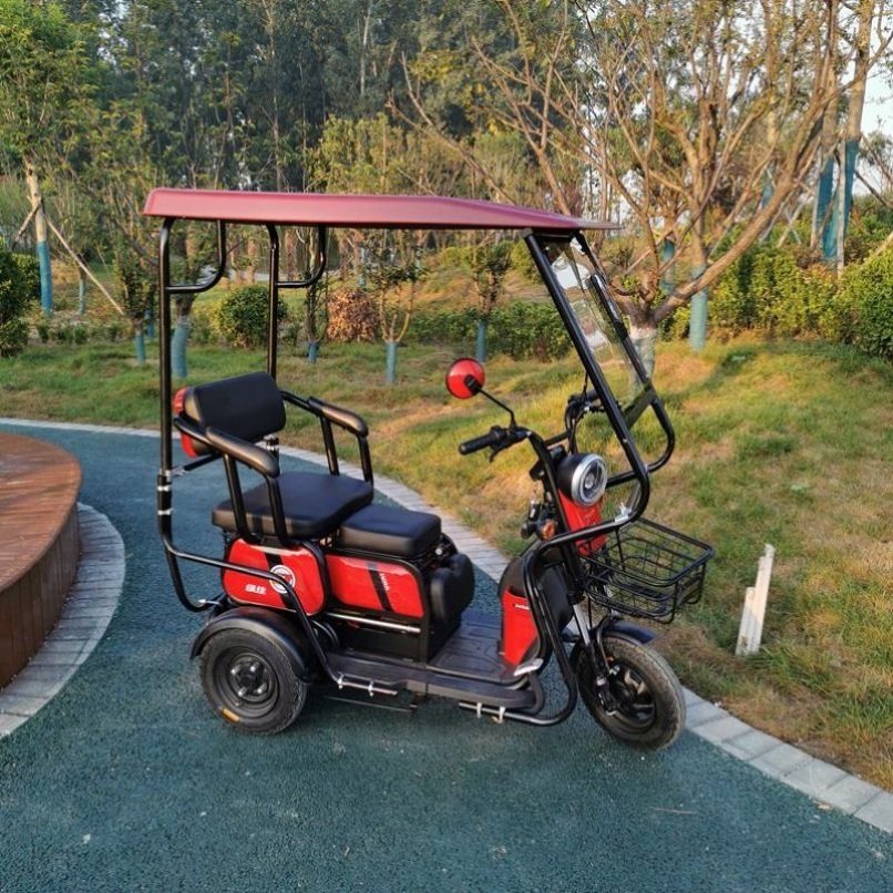 Elderly Tricycle Rain Shed Carriage Electric Tricycle Covered Canopy Aimeida Small Tricycle Canopy Caravan 
