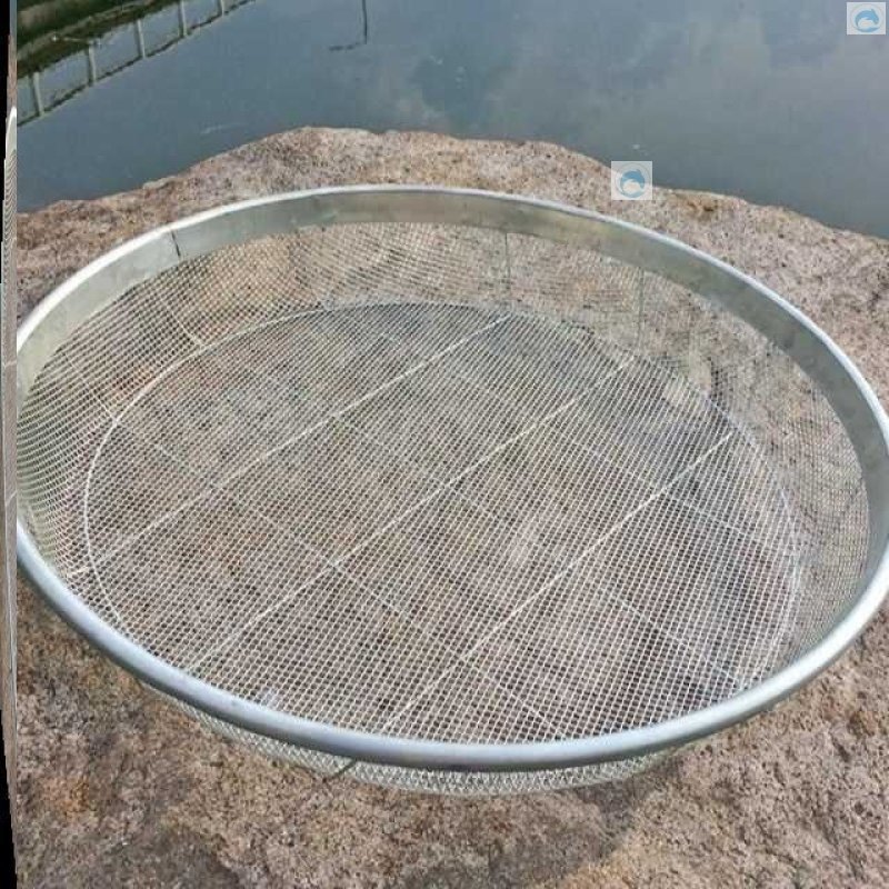 Sunburn Divine Instrumental Sunburn Nets Rack Baking for Home Dried Fish Dry Round Sunfish Stone Sand Iron Sieve Sunburn