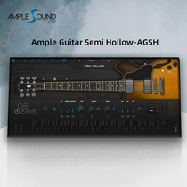 Ample Guitar Semi Hollow AGSH electric guitar sound source AmpleSound