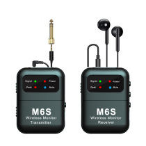 Official direct sale丨Wireless in-ear monitoring system 2 4G stereo rehearsal scene IEM transmitter and receiver