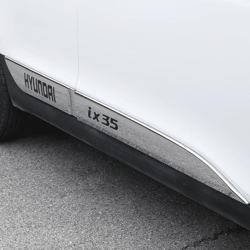 Suitable for 09-10-12-13-14-15-16 Old Model Hyundai Ix35 Door Edge Strips, Body Bright Strips, Door Trim Strips