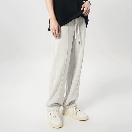 Демисезонные черные штаны для отдыха, в американском стиле, свободный прямой крой