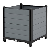 Bamboo flower pot planting box outdoor flower box special box for rose vegetables large household tree planting balcony plastic fruit tree