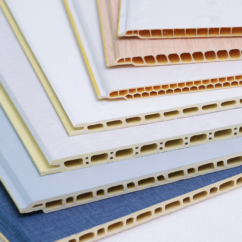 Wood-wood fiber integrated wall panel stone plastic waterproof quick loading buckle plate suspended ceiling background wall decoration seamless splicing protective wall panel