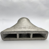 GF100 air cannon high temperature resistant nozzle 310S stainless steel cement kiln air cannon fan-shaped flat nozzle