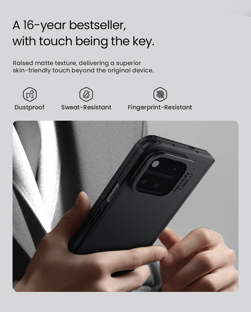 Black Stipple Google Pixel Phone Case