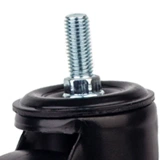 Винтовое универсальное колесо из джинсовой ткани 1,5 дюйма 2-дюймовое промышленное колесо для шкафа 2,5-дюймовое несущее колесо 3-дюймовый ролик с низким центром тяжести