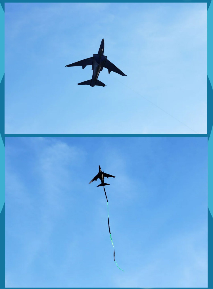 飘舞 潍坊2米战斗机大飞机风筝+200米线板 天猫优惠券折后￥23.26起包邮（￥28.26-5）