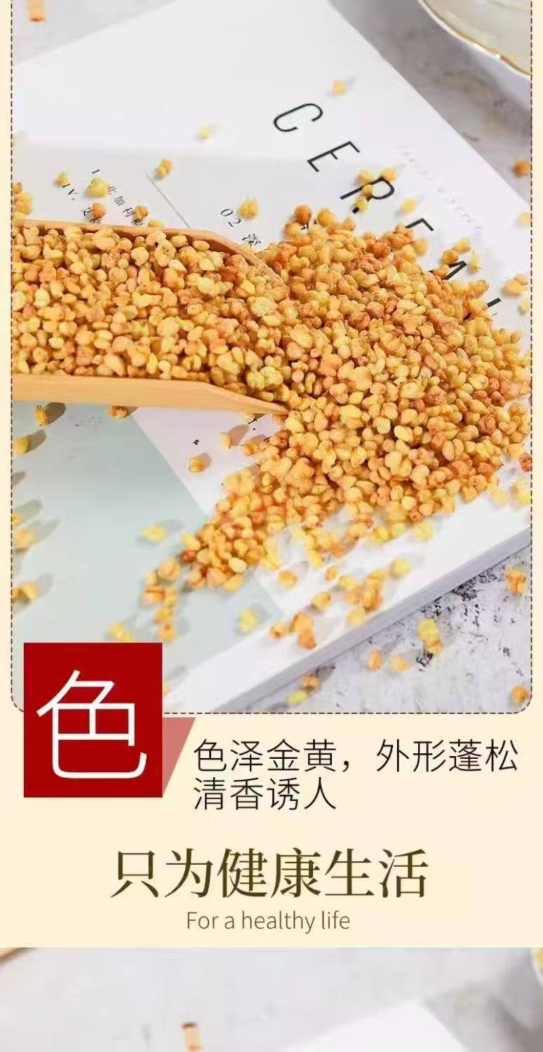 Tartary Buckwheat Tea Huang Kuqiao Cha 500g Sichuan Daliangshan Roasted Grain Tea Sugar Free Canned Pack in use