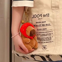 Клубника, шапка, подвеска, 10 см