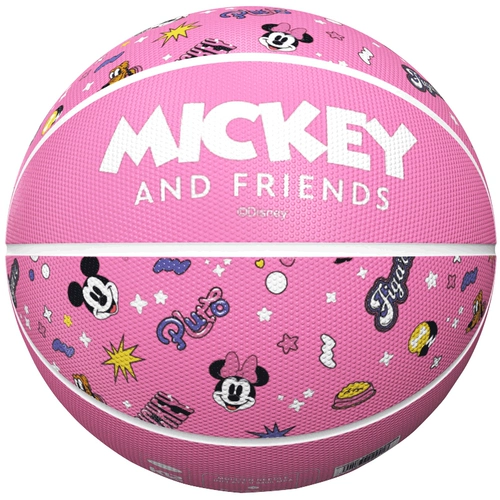 Дисней баскетбол Детский детский детский сад дост 5 мужчин и женщин детей, обучающие 3-4-7 синий мяч мяч