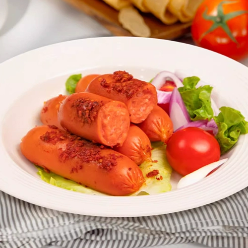 Shuanghui Ham Cause Sause и хрустящая кишечная кишковая кишечная колбаса мгновенная хрустящая кожа на гриле кишечника повседневные закуски Целая коробка