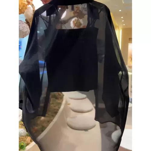 Летний комплект для отдыха, рубашка, топ с чашечками, защита от солнца