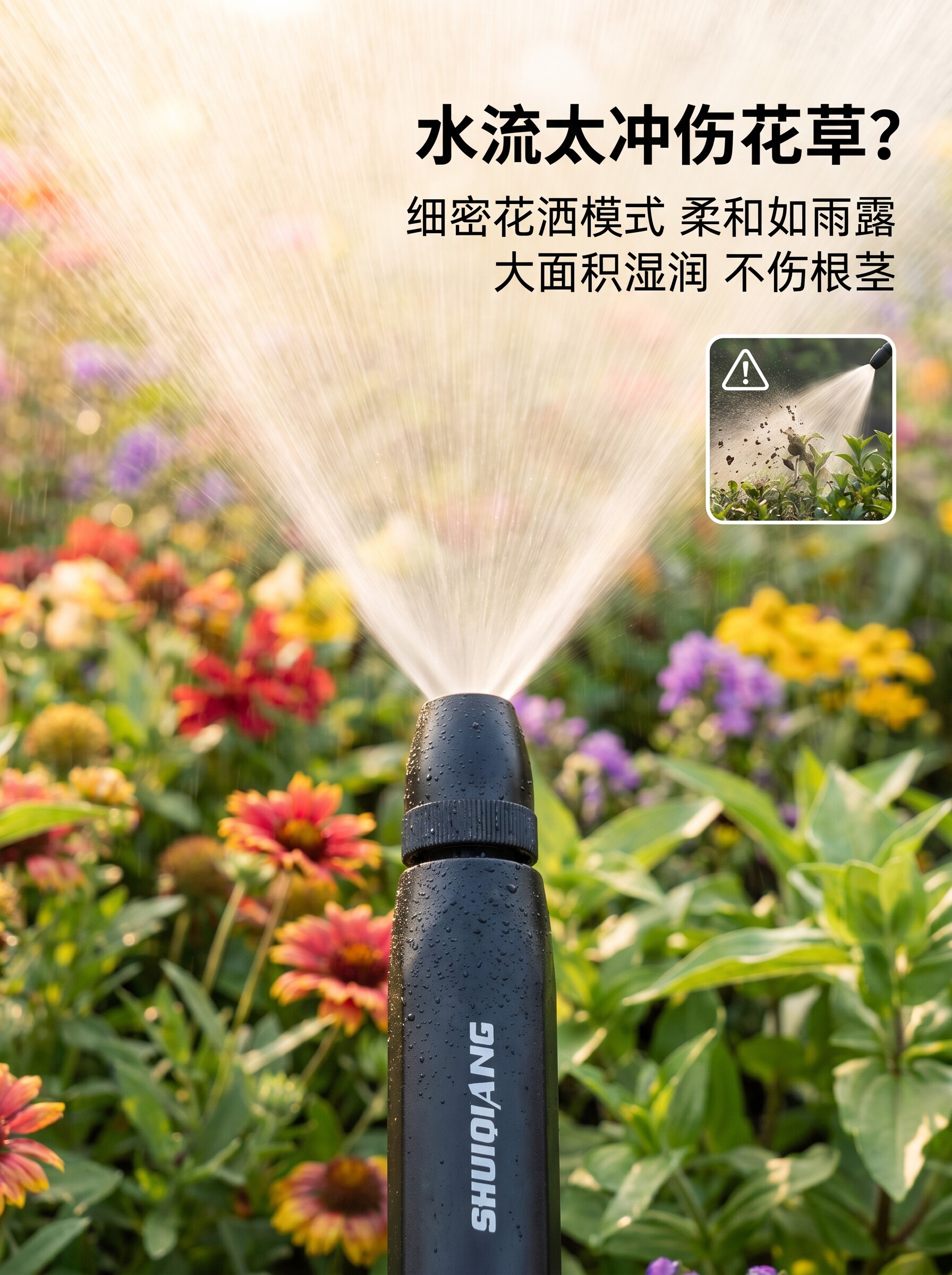 Popular foreign trade household high-pressure car wash water gun, multifunctional cleaning, efficient car washing, powerful ground rinsing, gardening watering hose