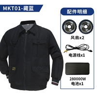 Тибетские синие 2 отверстия [батарея 28 Вт+25 В вентилятор два+линия соединения 1+один кусок вершины] [Версия урагана]