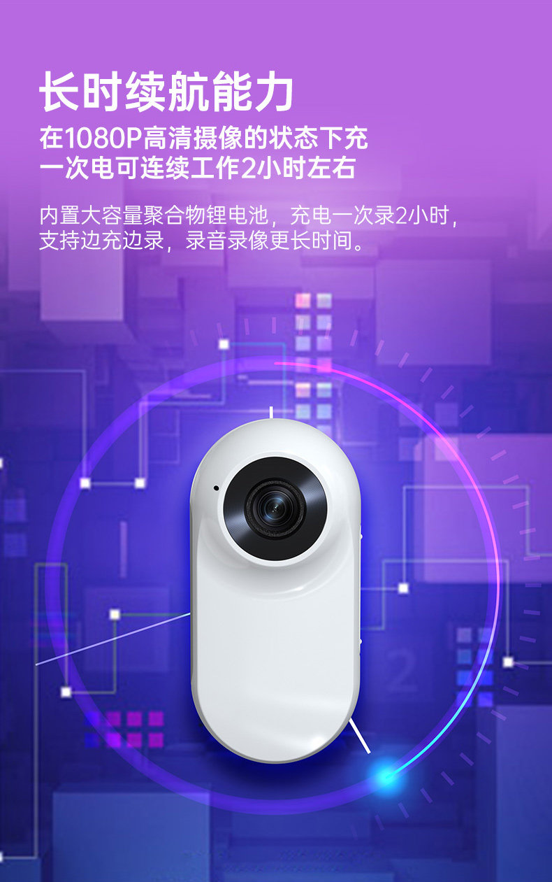 Грудь 360 движение панорамный камера новый фиксированный локомотив видеорегистратор для машины Стабилизация камера носить Стиль VLO 