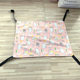 Linen thickened double-sided cat cage hammock ທາດເຫຼັກ cage hanging swing breathable ຕຽງ cat toy hook bed double layer