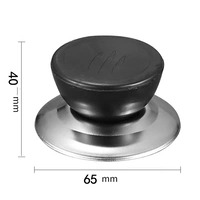 Черные большие бусы (подходящие для 16-34 крышки)