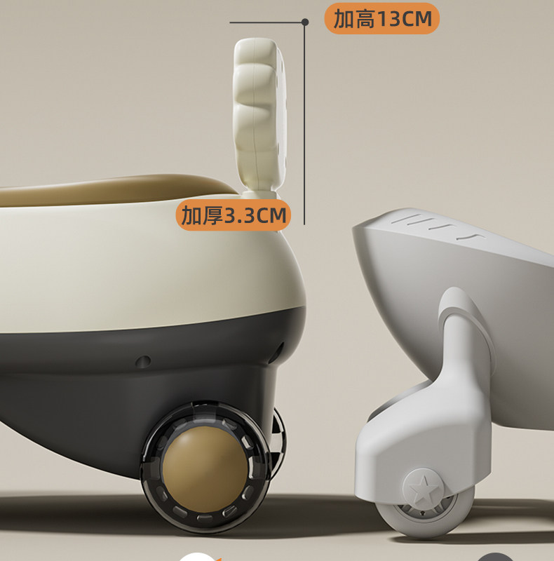 Каталки и педальные автомобили 儿童扭扭车1一3岁防侧翻大人可坐双人宝宝溜溜车滑行车独角兽平衡