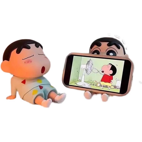 Мультяшная трубка, мелки, настольная фигурка, универсальный держатель для телефона, модель автомобиля, кукла, клубника, популярно в интернете, подарок на день рождения