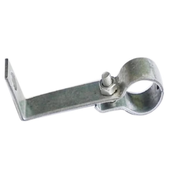 Right angle pipe card Natural gas pipeline pipe card 4 minutes 6 minutes fixed pipe card several-shaped fixing clip fixing bracket