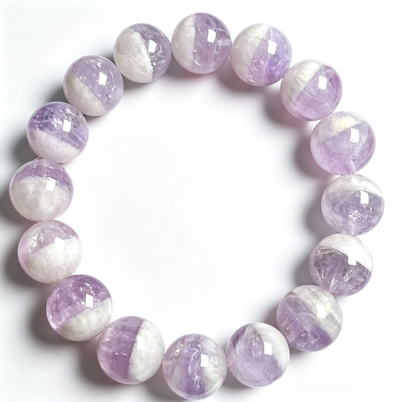 Natural Purple Jade Crystal Treasure Bowl Bracelet Purple Jade Crushed Ice Milk Cap Dreamy Amethyst Bracelet for Women Natural Purple Jade Crystal Treasure Bowl Bracelet Purple Jade Crushed Ice Milk Cap Dreamy Amethyst Bracelet for Women