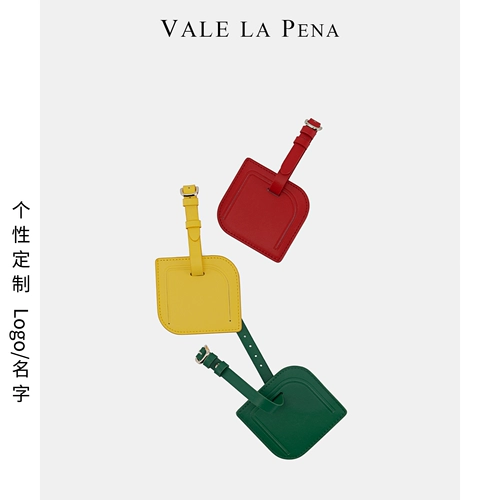 Небольшая дизайнерская багажная бирка для путешествий, чемодан, изысканный стиль, делается под заказ, с печатью вашего логотипа