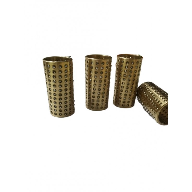 Ball guide pillar guide sleeve ball steel ball cage ball bushing sliding copper sleeve steel ball sleeve sliding sleeve 16-60