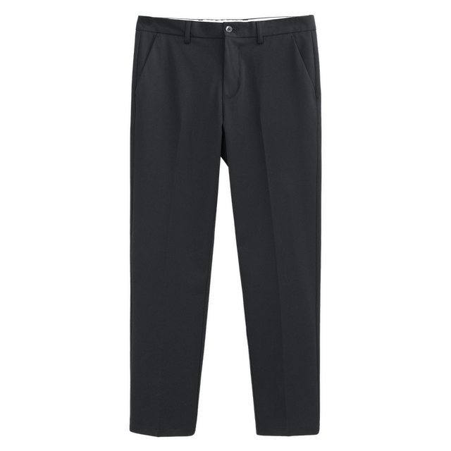 ທຸລະກິດພາກຮຽນ spring ແລະດູໃບໄມ້ລົ່ນເກົ້າຈຸດ Xiaoxi Pants Men's Summer Drapey Slim ຕີນຂະຫນາດນ້ອຍບາດເຈັບແລະ trousers ກົງຂອງຜູ້ຊາຍ