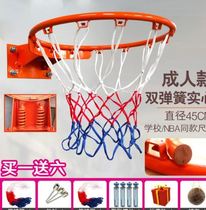 Perforated childrens basketball frame indoor and outdoor shooting ball rack hanging household No. 3 and No. 5 ball wall-mounted basket can dunk