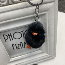 Trendy Comeback Cute INS Plush Small Duck Pendant Hanging Ornament Book Lady Design Lady Car Pendant Foreign Air