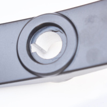 Aluminum alloy handwheel machine tool wooden handwheel foldable handle round plastic double spoke wheel 125100z 160 2