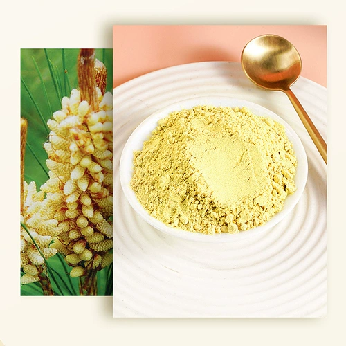 1 выстрел 6 банок северо -восточной специальности, без приборная пыльца сосны, натуральный сырой порошок, пыльца из шазуши Чанбайшан Мацуши, 100 г.