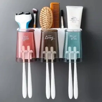 .[Обычная + квадратная + прозрачная модель] + 3 рта без выдавливателя для зубной пасты