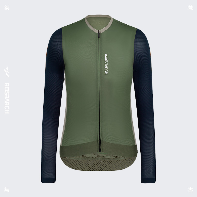 GRC Endless New Spring Summer Long Sleeves RESEARCH Chromatic Speed Dry Road Bike Ride for Men