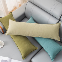 Bench Back Cushion Sofa Pillow Living Room Cushion Pillow Leg Clip Sleep Pillow Tatami Rectangular Waist Pillow