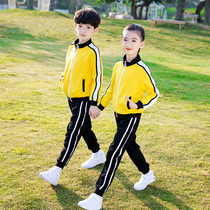 Class Uniform Custom Kindergarten Garden Clothes Elementary School Children School Uniforms Spring Autumn Sports Zipper Jersey Graduation Photos Suit New Products