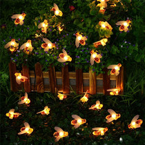 20 20 50 LED Honeybees Solar Lamps Led String Fairly Light Sola