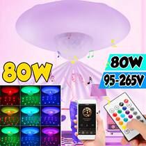 LED RGB Smart Music Light Bulb 80W Dimming blautoooth APP Cei