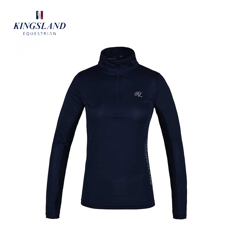 515 European import Kingsland training equestrian riding quick-drying shirt long-sleeved women's