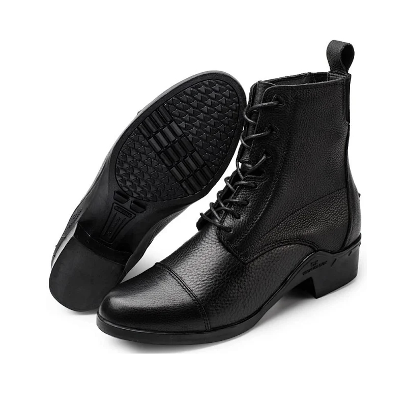 Adult cowhide boots Martin boots rider equestrian boots summer boots equestrian competition boots breathable and comfortable