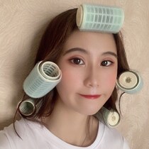 Net red air Liu Hair coil hair cylinder Self-adhesive stereotyped Divine students Eight words Liu Haiene buckle large wave curly hair clip