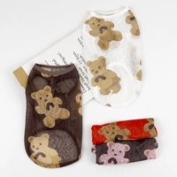 Собачья одежда Маленькая собака Лето тонкая плюшевая золотая нагрузка с большим собакой анти -фар.