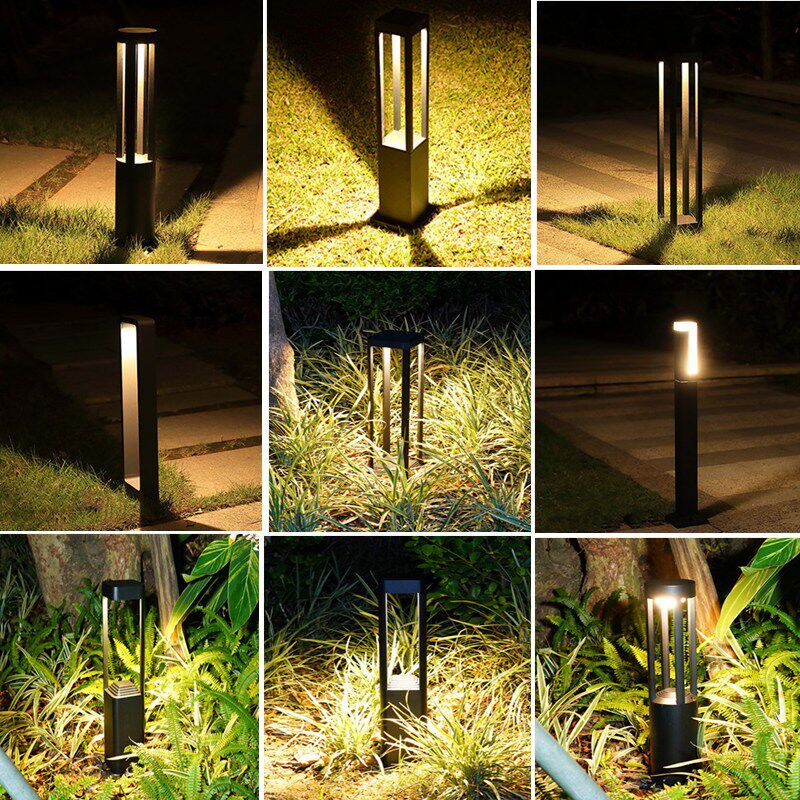 Grass Terrace Light Outdoor Solar Waterproof Villa Courtyard Lamp Meadow Garden Lights Community Park Light Aisle View Lights