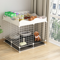 Dog house with toilet dog cage small dog indoor than bear family dog Small House villa sleeping Corky Special