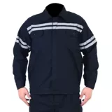 Комбинезон для работы, штаны, износостойкий светоотражающий хлопковый комплект